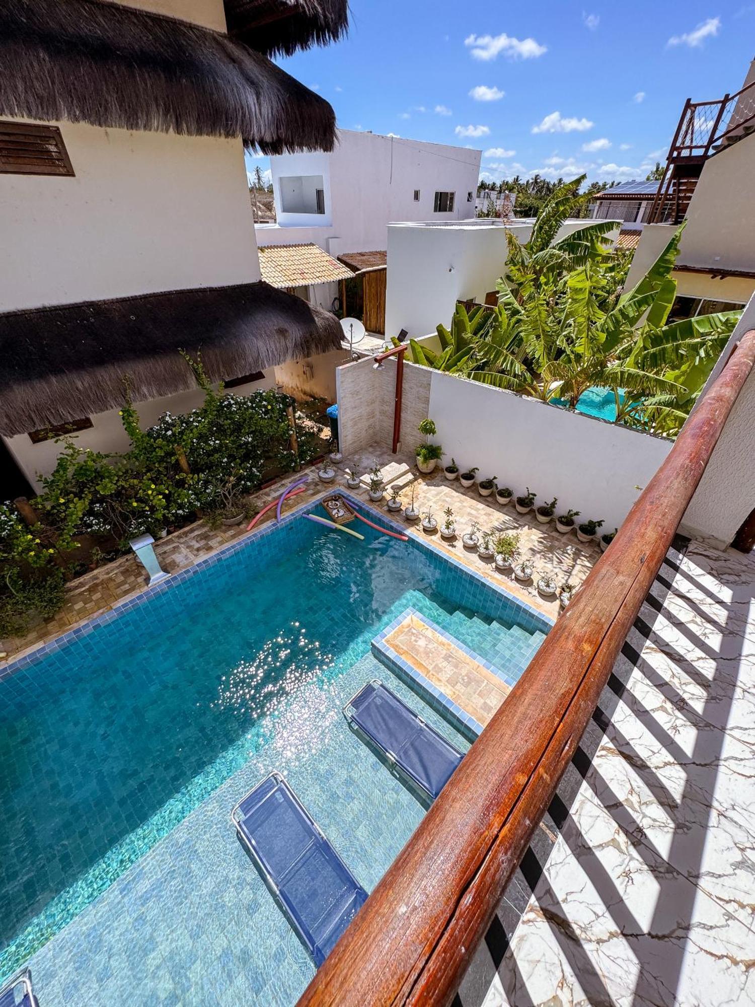 Pousada Pe De Vento Touros Exterior foto